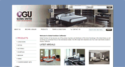 Desktop Screenshot of gufurniture.com