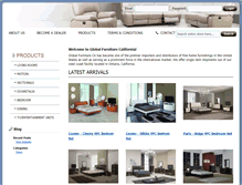 Tablet Screenshot of gufurniture.com